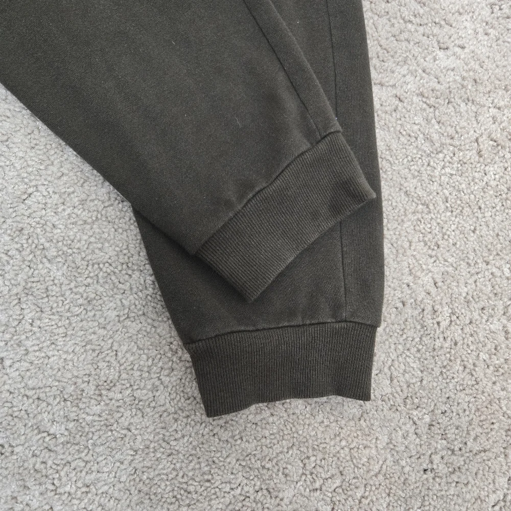 True Religion Men's Logo Horseshoe Jogger Sweatpants Large Brown Color‎ Pockets